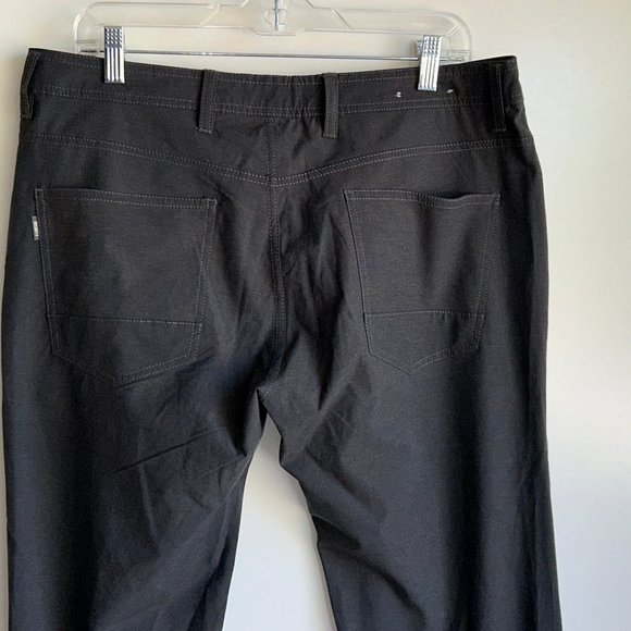 LINKSOUL Charcoal Gray Flat Board Walker Performance Golf Pants Size 34x32 ~EUC - Picture 6 of 8